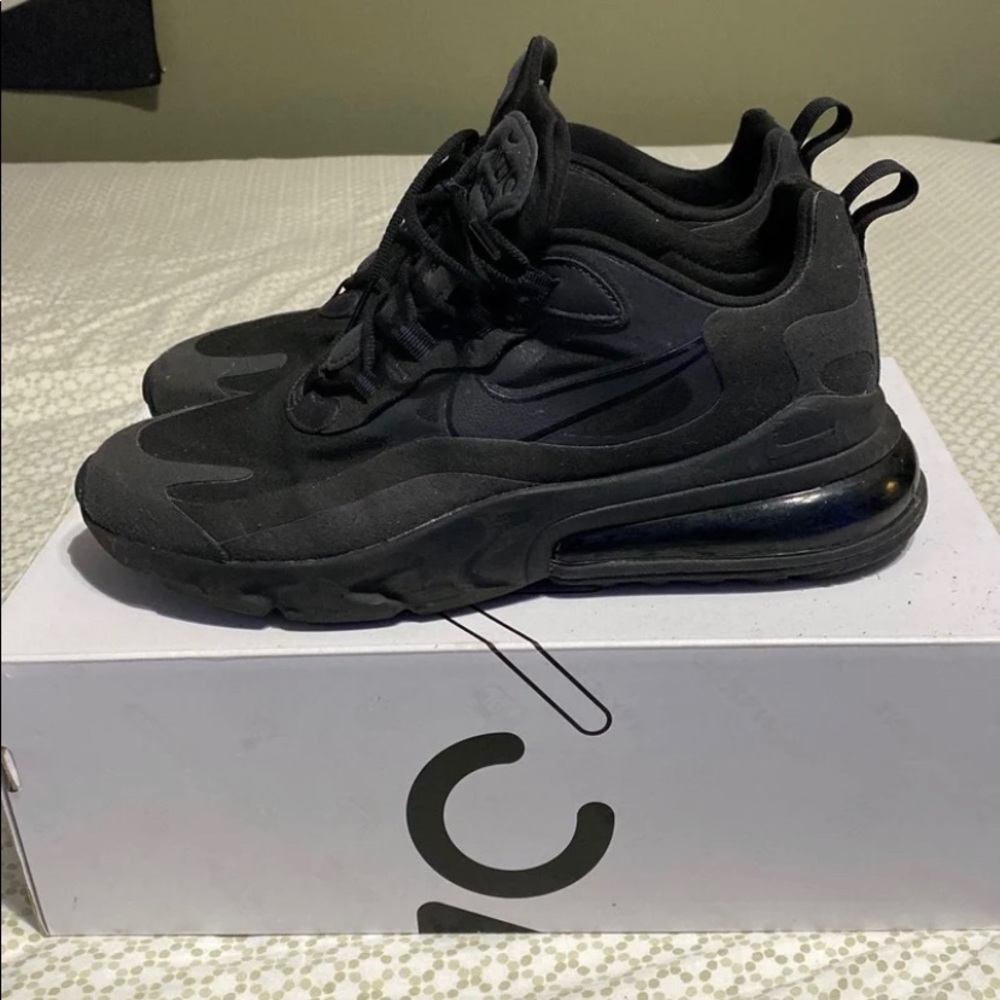 Nike Air Max 270 React Shoes Black